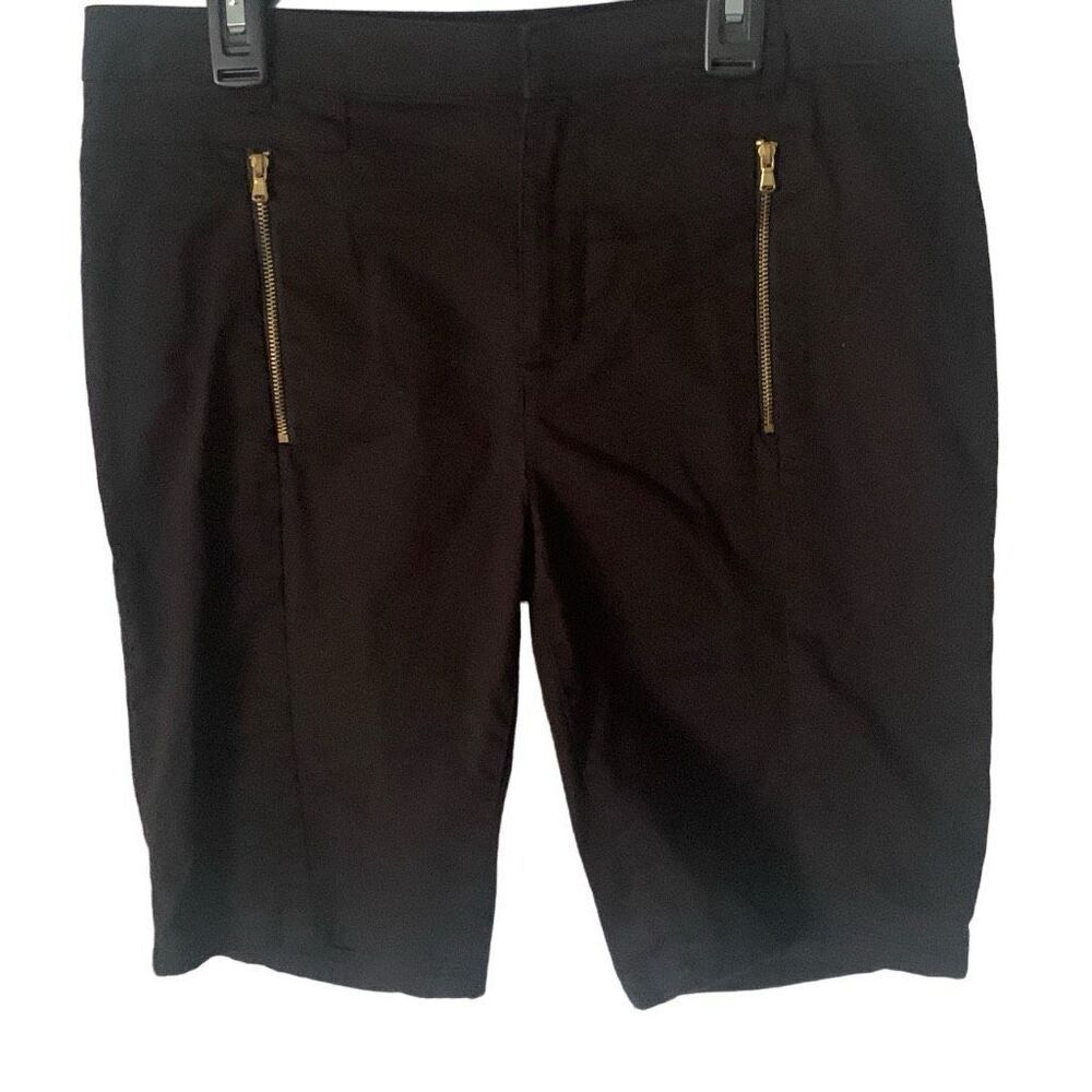 Pre Owned Women’s Sofia Vergara Shorts Sz 6 Classic Black Cute Comfort Style